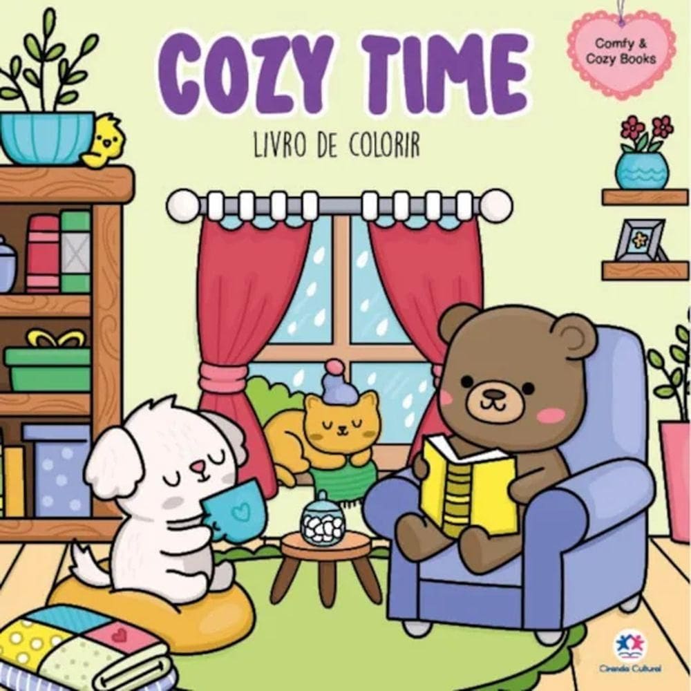 Livro para Colorir Cozy Time - Ciranda Cultural