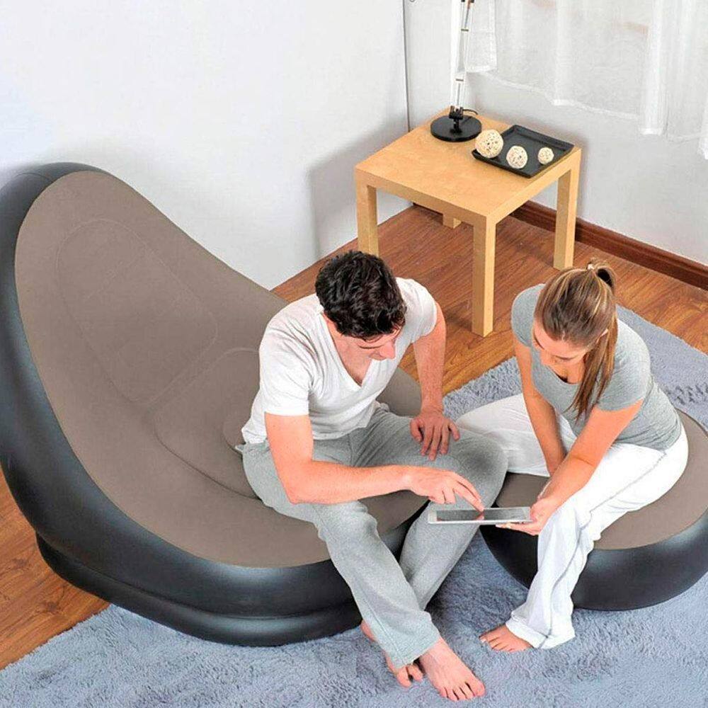Sofá Inflável Relaxante Ideal Para Usar Ao Ar Livre