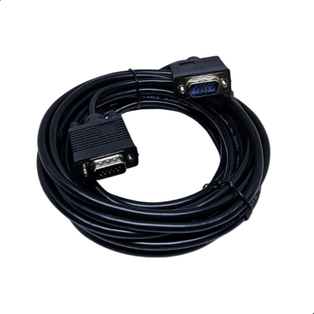 Cabo VGA X VGA 5 Metros C/ Filtro Monitor Projetor MXT