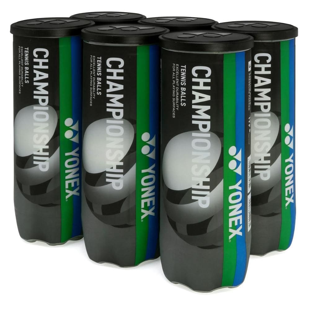 Bola de Tênis Yonex Championship Pack com 06 Tubos