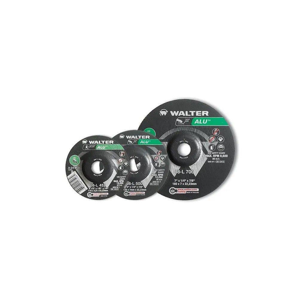 Disco Desbaste Aluminio 4.1/2X1/4 08L450 Walter