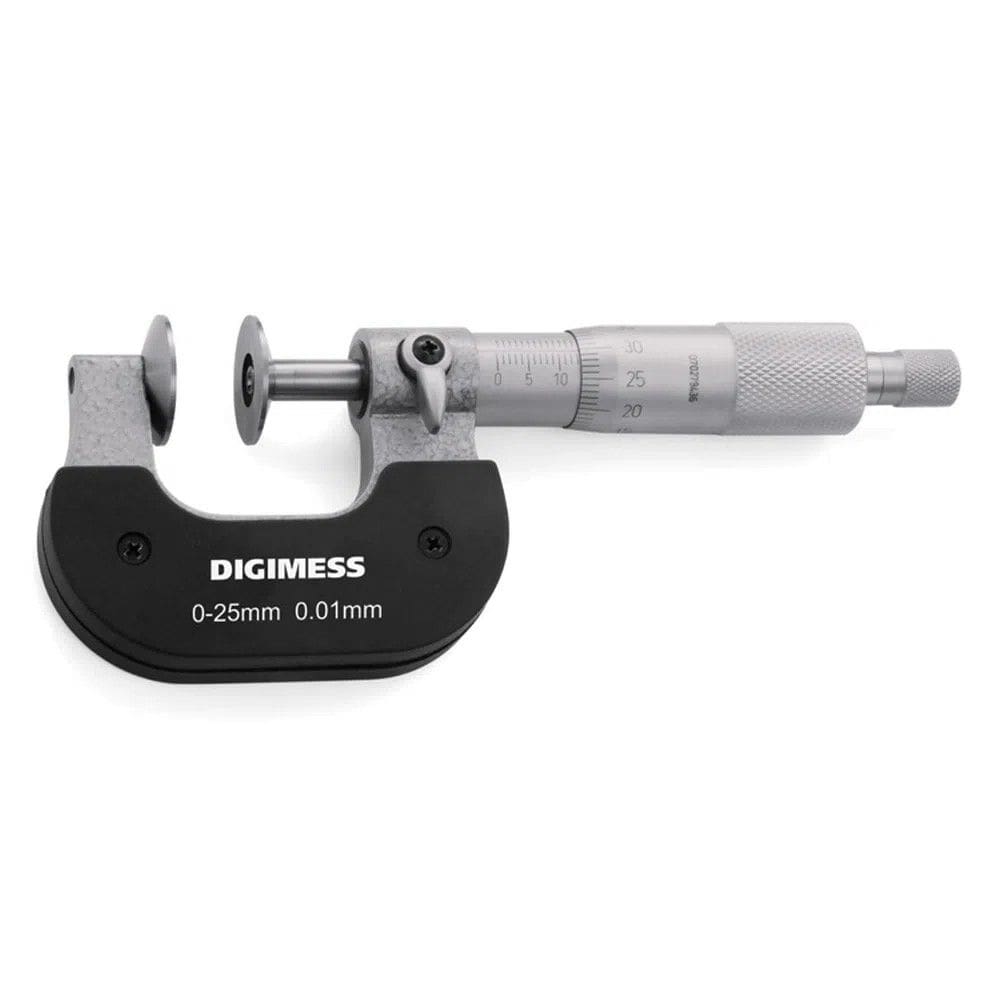 Micrometro Externo 25-50Mm Dentes Engrenagens