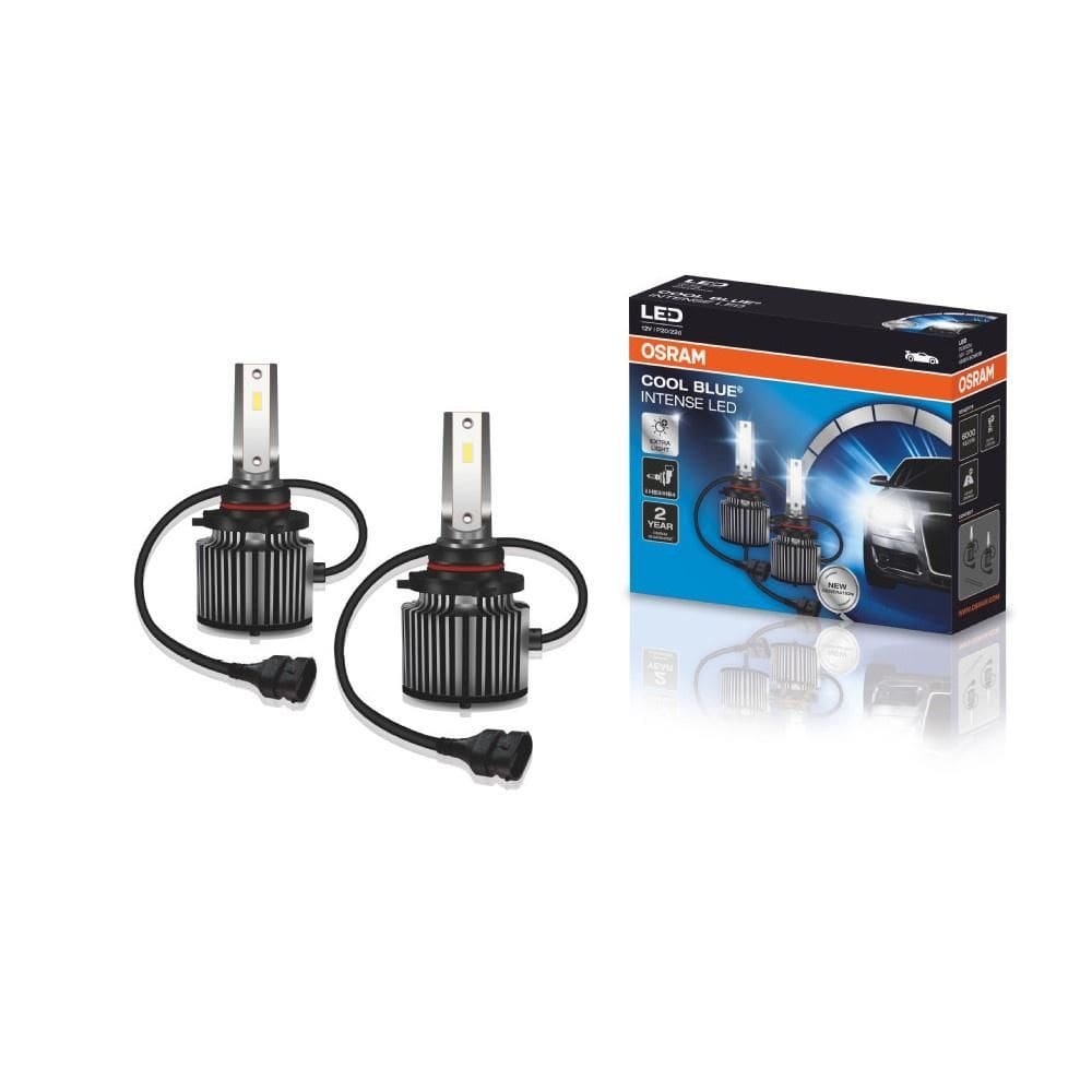 Par de lâmpada Osram Cool Blue Intense LED HB3/HB4 27W 6000K