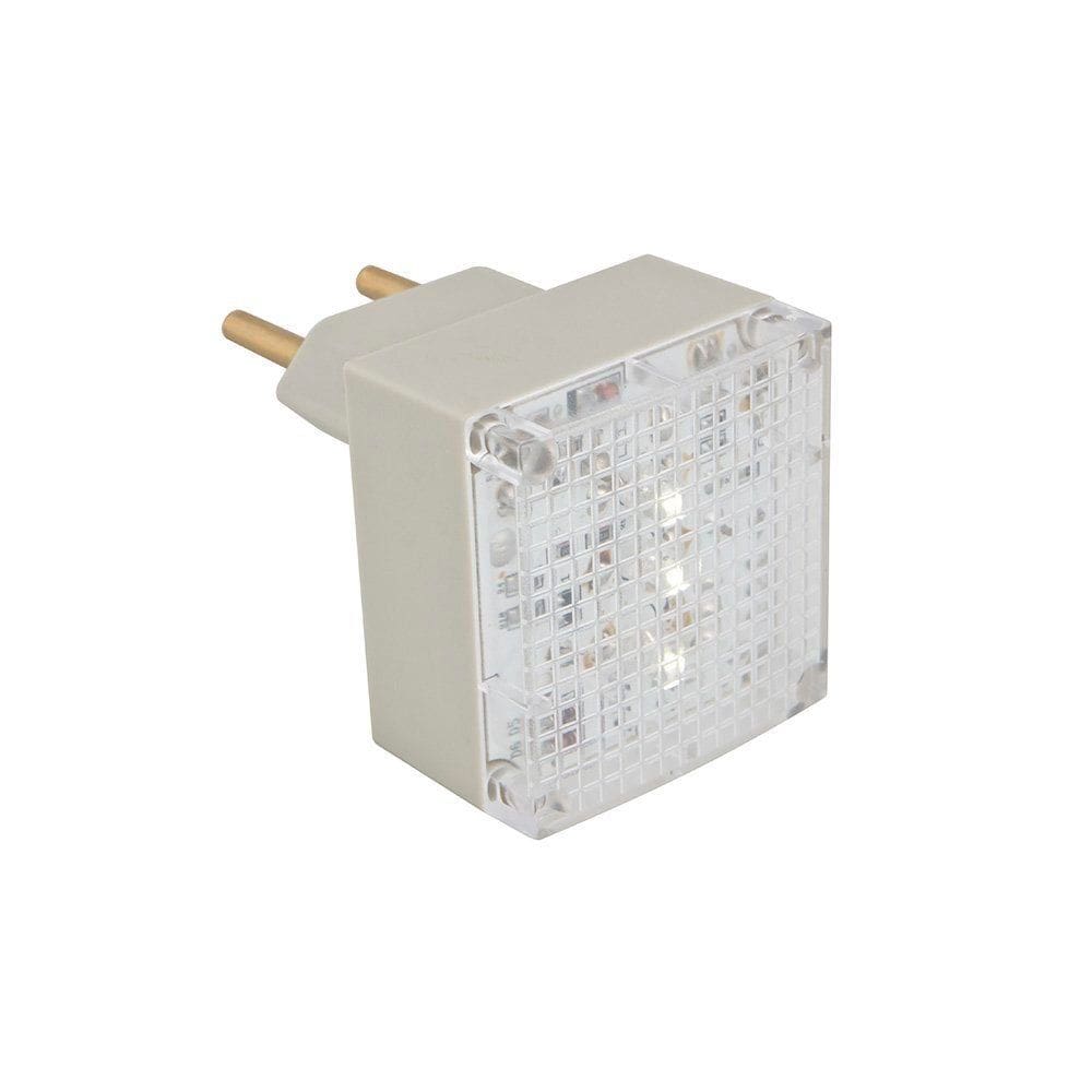 Lanterna de Emergência MarGirius Clean Portátil 3W Led Bivolt Branco