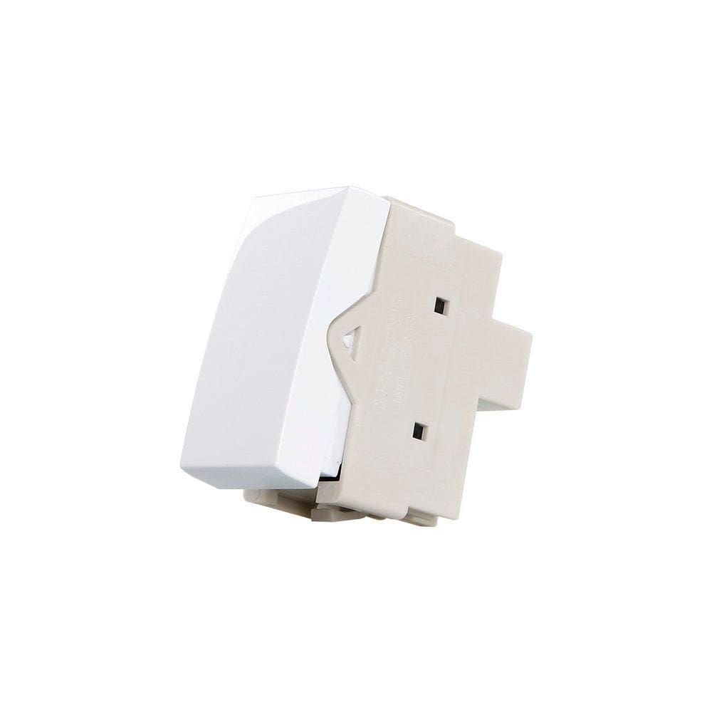 Módulo Interruptor Intermediário MarGirius Sleek 10A Branco