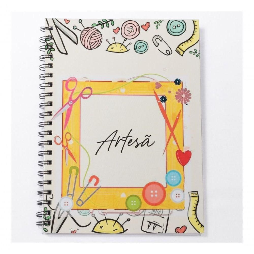 Caderno Universitário 100fls Artesã Profissões