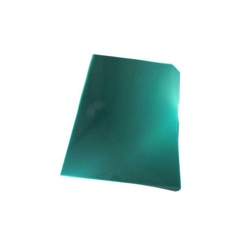 Capa Para Encadernação Ofício Verde Pp Line 0,30Mm 100Un
