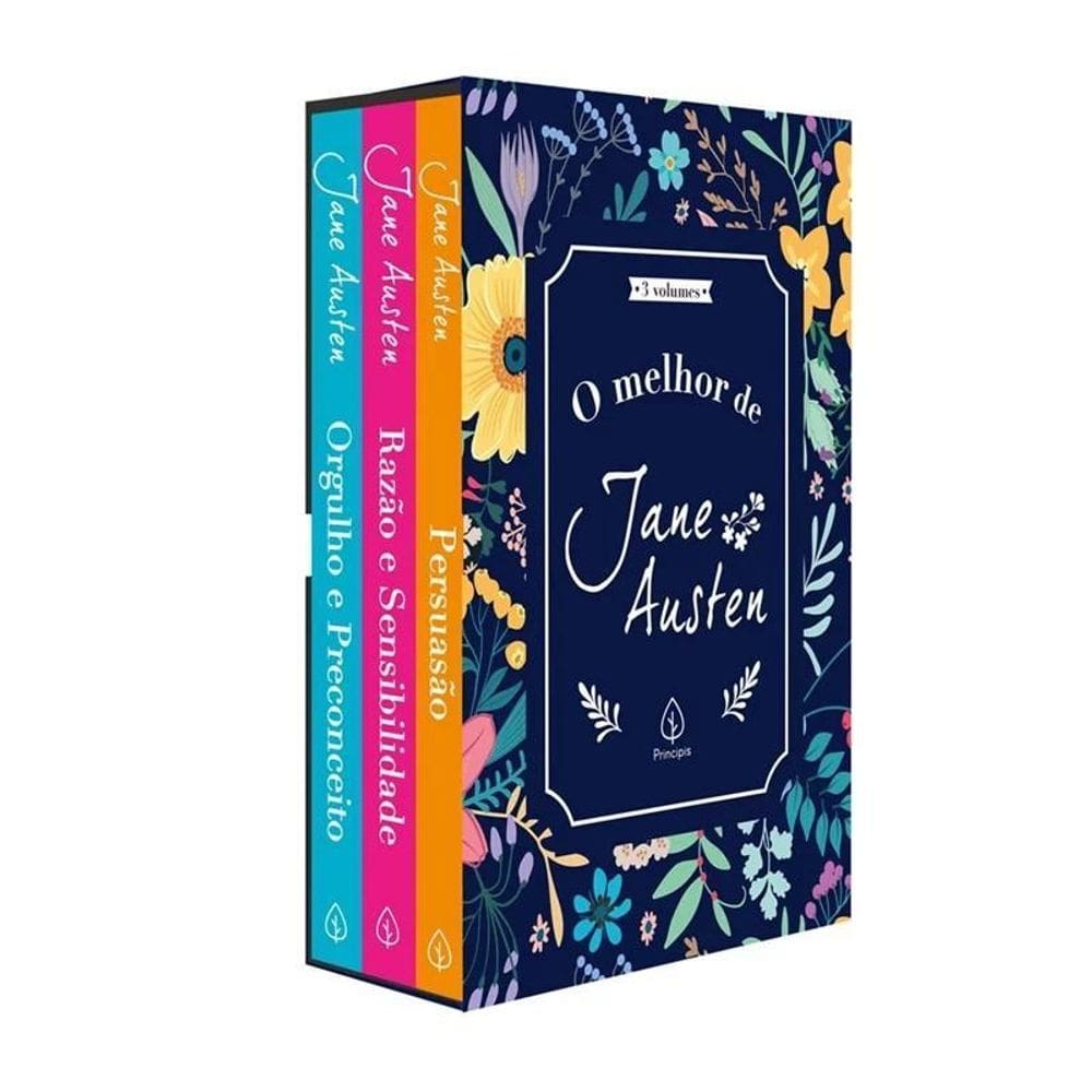 Box Com 3 Livros - Jane Austen - Luxo