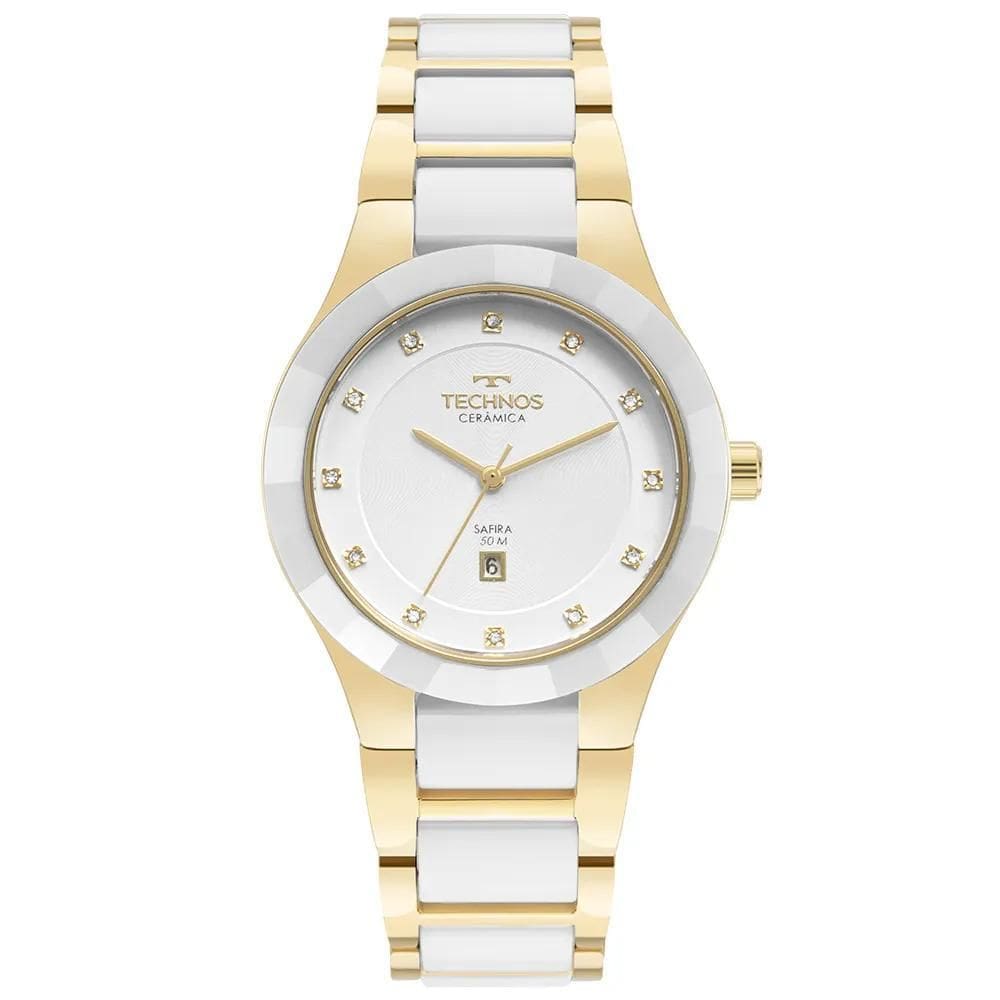 Relógio Technos Feminino Ceramic Sapphire 2015CEN/1B