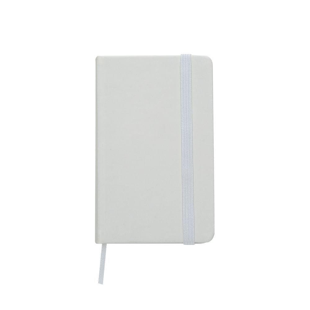 Caderneta Tipo Moleskine Anotações 13x8 S Pauta Branco