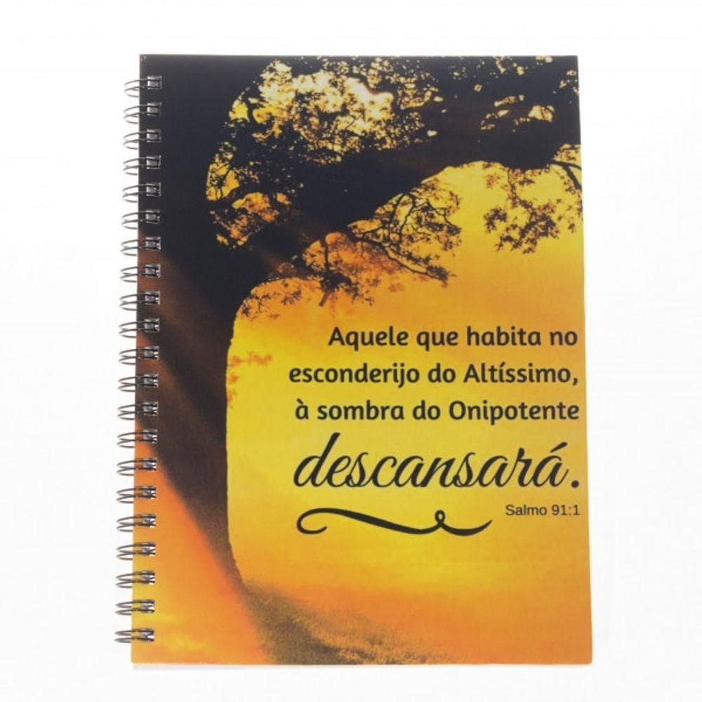 Caderno Capa Dura Universitário 1 Matéria Aquele Que Habita