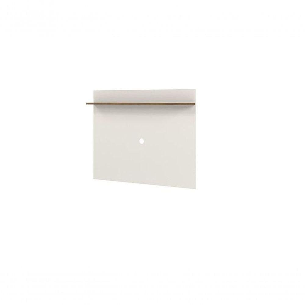 Painel Com Prateleira Para Tvs Até 55 Vênus Off White Madeira Tebarrot