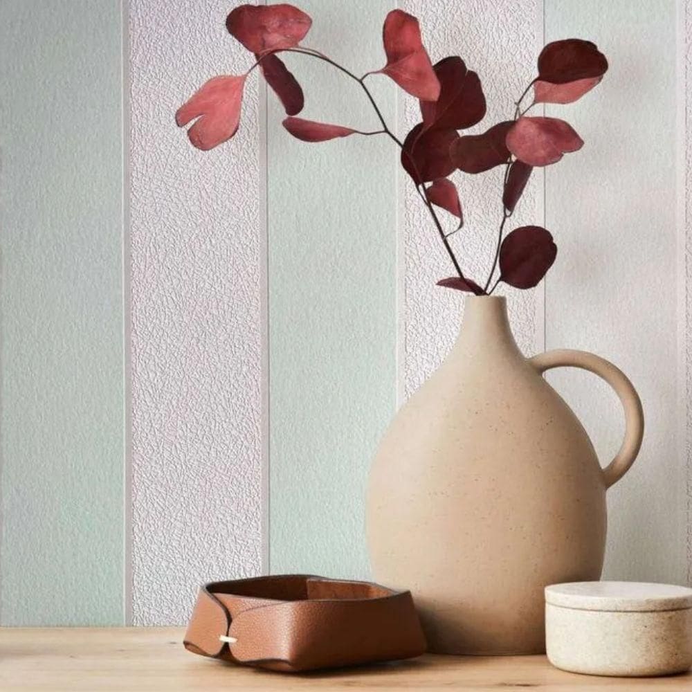 Papel De Parede Ivy Listrado Verde 6810-50