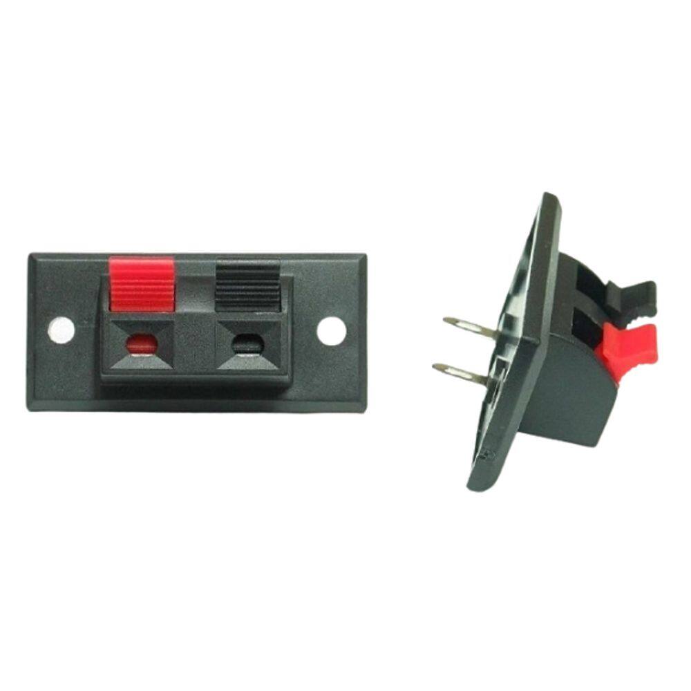 Borne Pressao Retangular 2 Saidas 5,2X2,4Cm