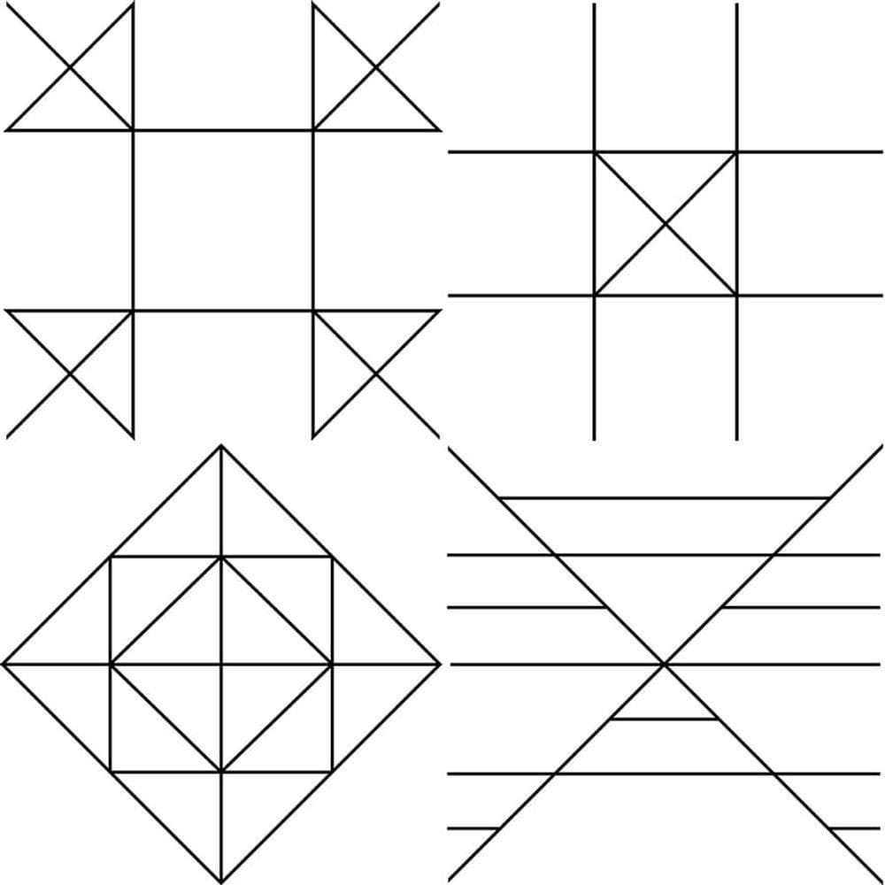 Papel De Parede Line Art Geometria Mt779004 - Rolo 10m X 0,53m