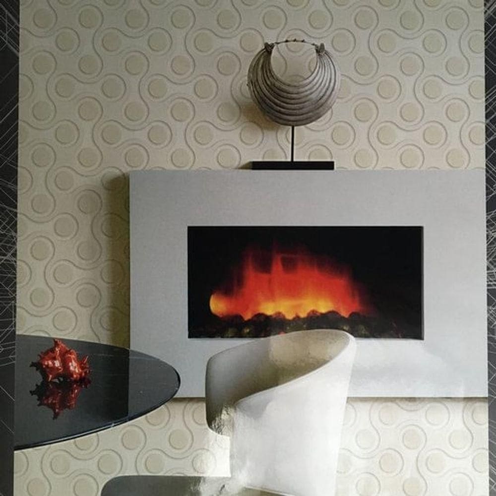 Papel De Parede Ddd Em 3d Max 28331 Geométrico - Rolo 10m X 0,53m