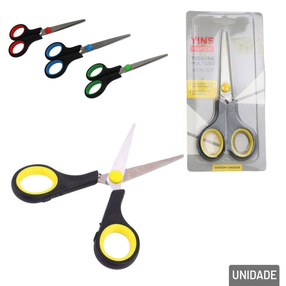 Tesoura de Inox 5,5 - Tudo em Caixa