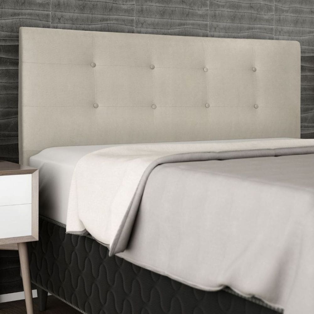 Cabeceira Estofada Cama Box Queen 160 cm Atena Suede