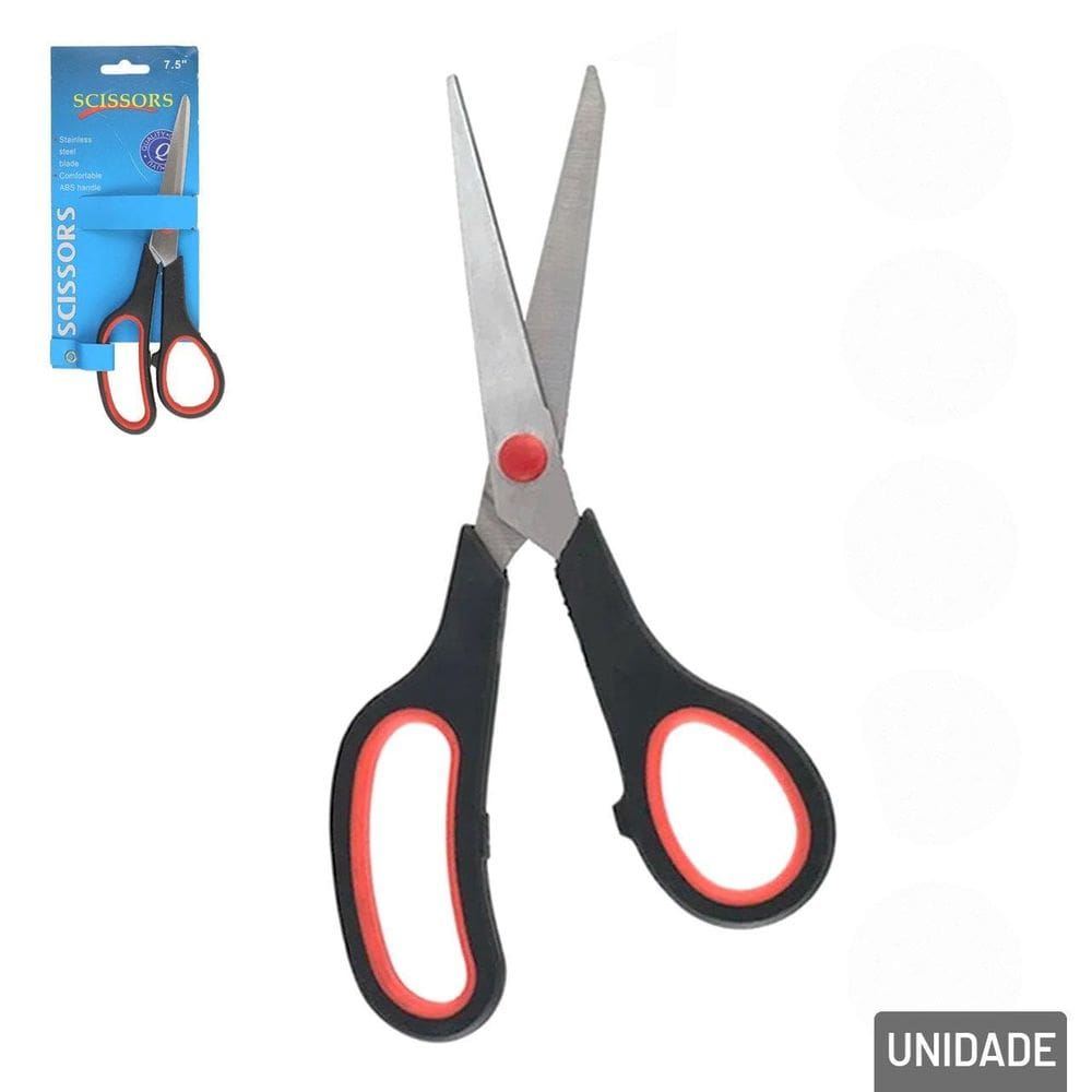 Tesoura de Inox 7,5 - Tudo em Caixa