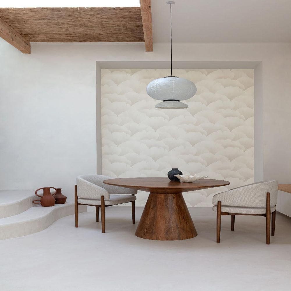 Papel De Parede Belize Folhagem Cinza Bz3001