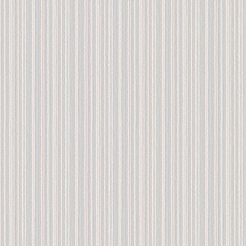 Papel De Parede Tissé Listrado Azul 25450