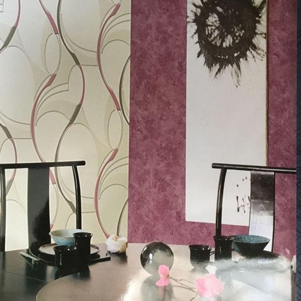 Papel De Parede Ddd 28391 Cor Única Texturado - Rolo 10m X 0,53m