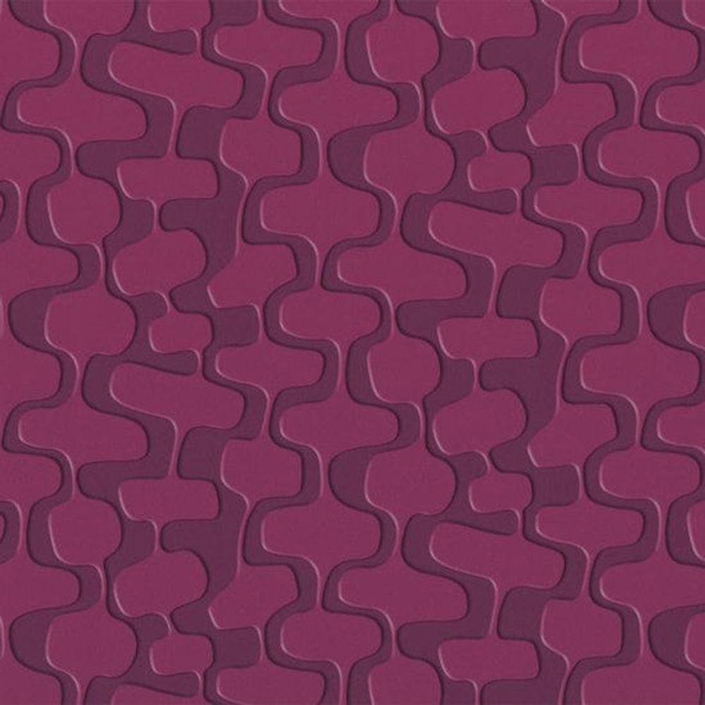 Papel De Parede Ddd Em 3d Max 28353 Geométrico - Rolo 10m X 0,53m