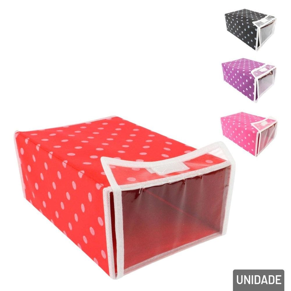 Caixa Organizadora TNT 30x20cm BOX Dobrável - Tudo em Caixa