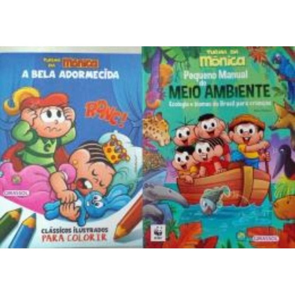 Pack Turma Da Monica - Pequeno Manual Do Meio Ambiente