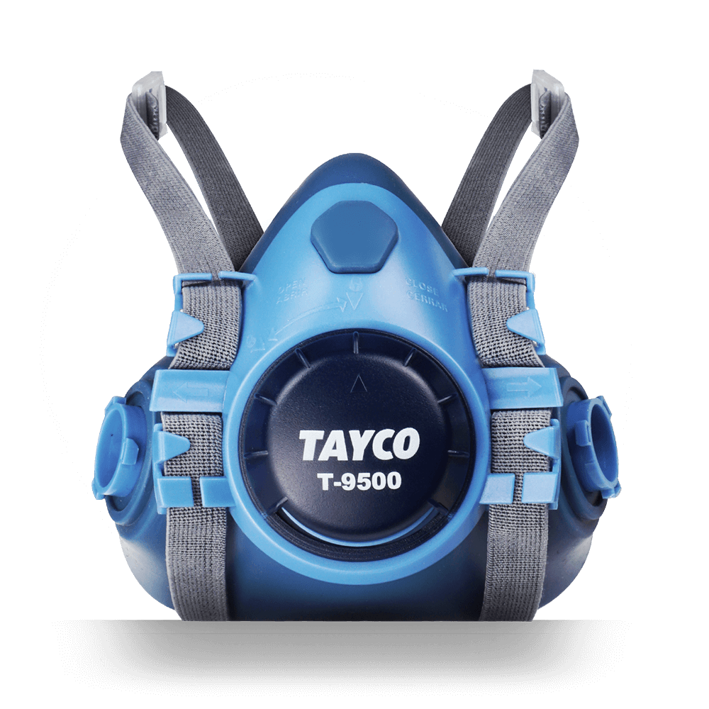 Respirador Semi Facial T-9500 Azul M Ca 46864