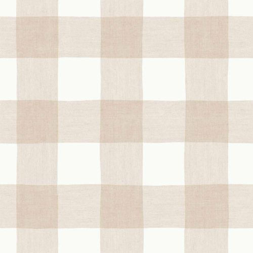 Papel De Parede Minime Xadrez Bege 17157
