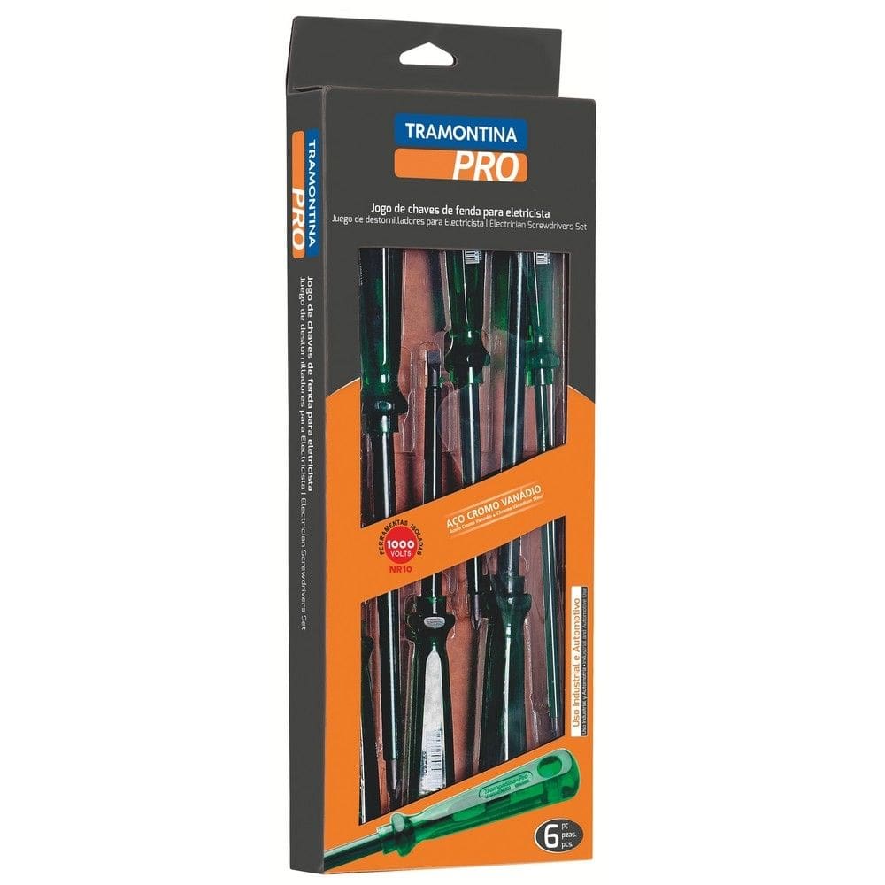 Jogo Chave Fenda/Philips Isolada 44115/406 Tramontina