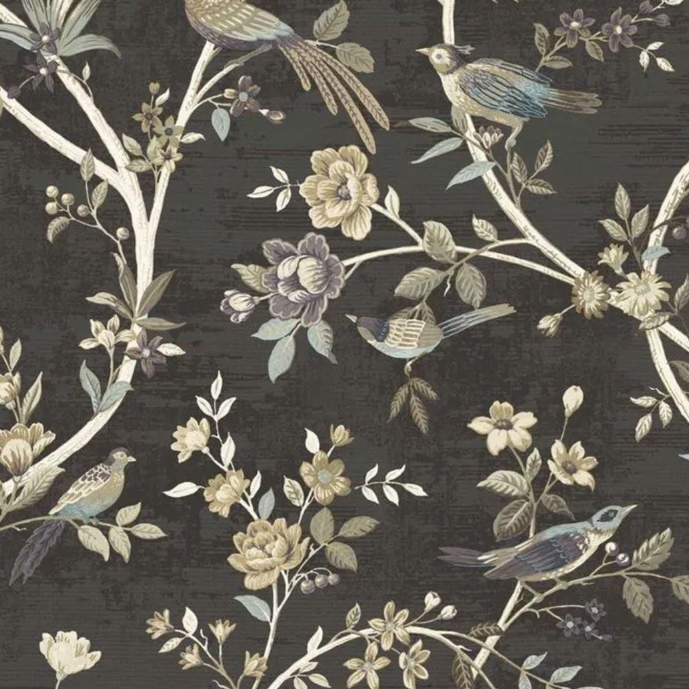 Papel De Parede Thema Animais Preto 28847