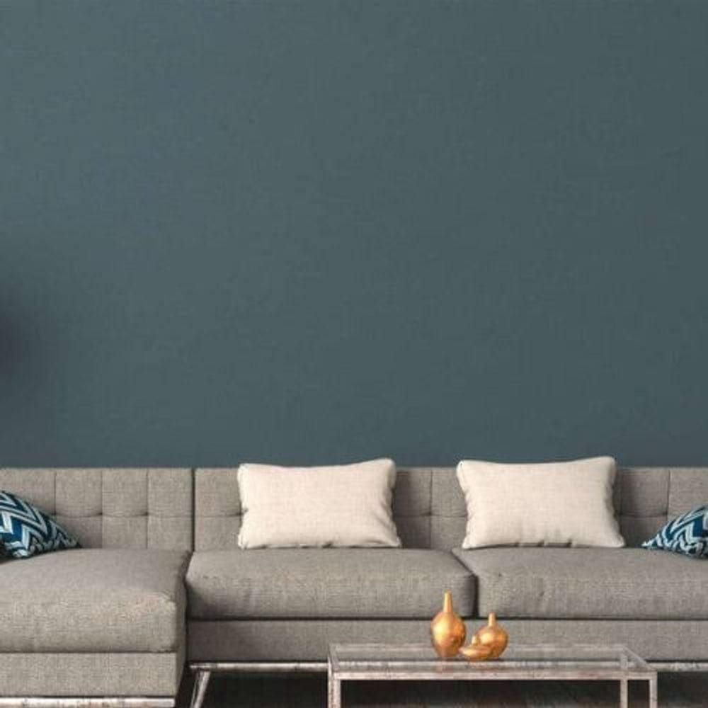 Papel De Parede Antigua Aspecto Têxtil Azul 371783ag