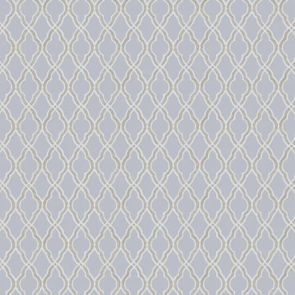 Papel De Parede Thema Geométrico Azul 28836