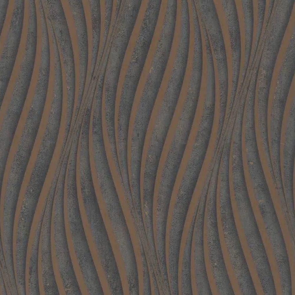 Papel De Parede Jackie 3d Grafite 34263