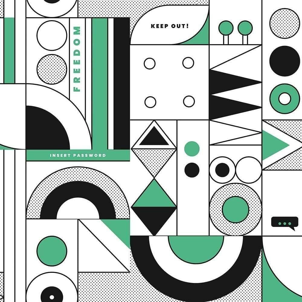 Papel De Parede Play Geométrico 99503 - Rolo 10m X 0,53m