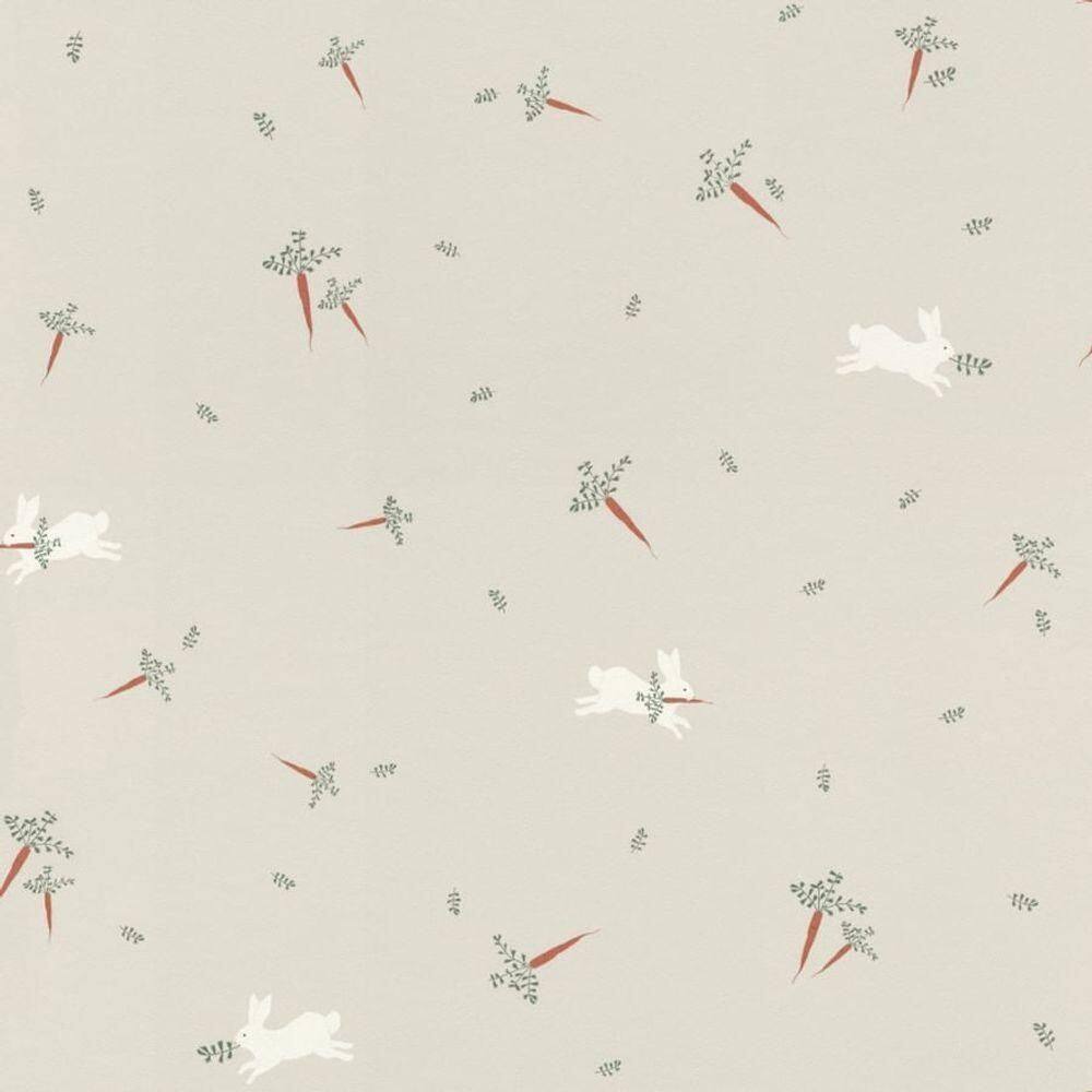 Papel De Parede Bambino Xviii Cenouras 249248 Rolo 10m X 0,53m