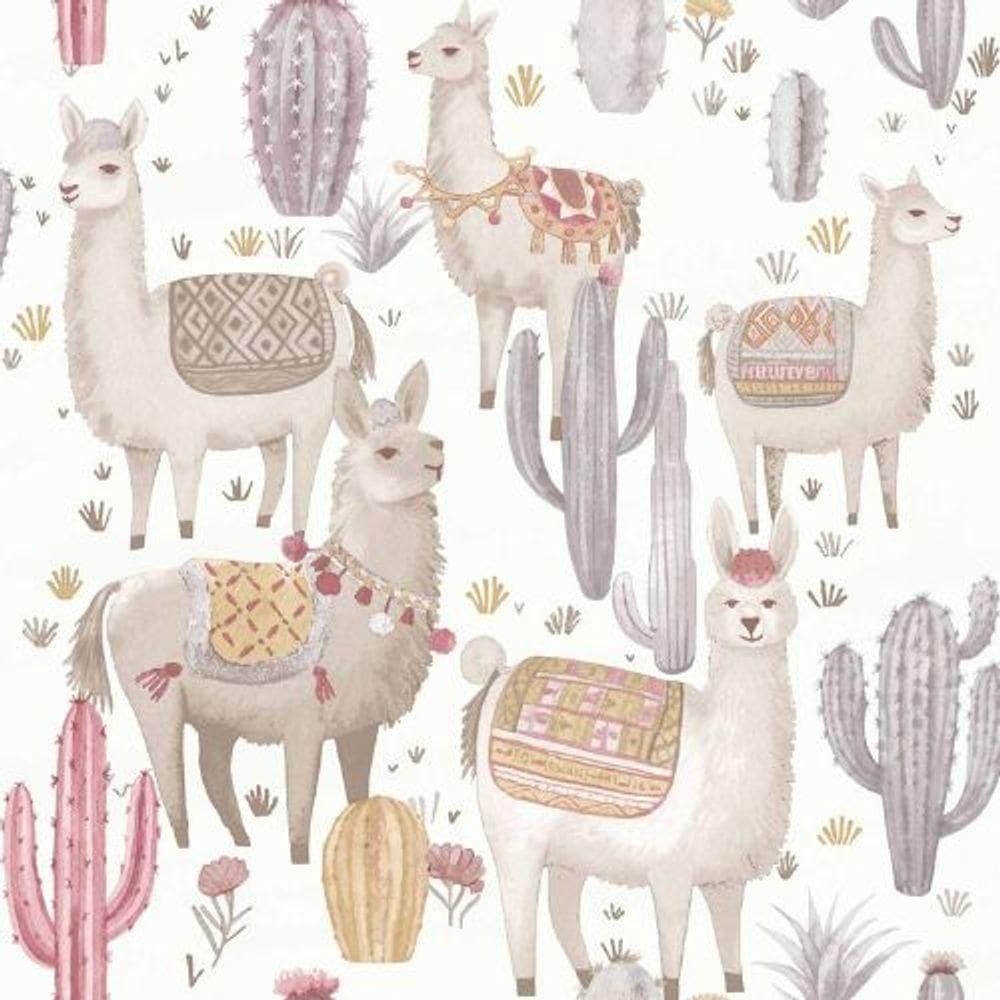 Papel De Parede Minime Infantil Branco 17111