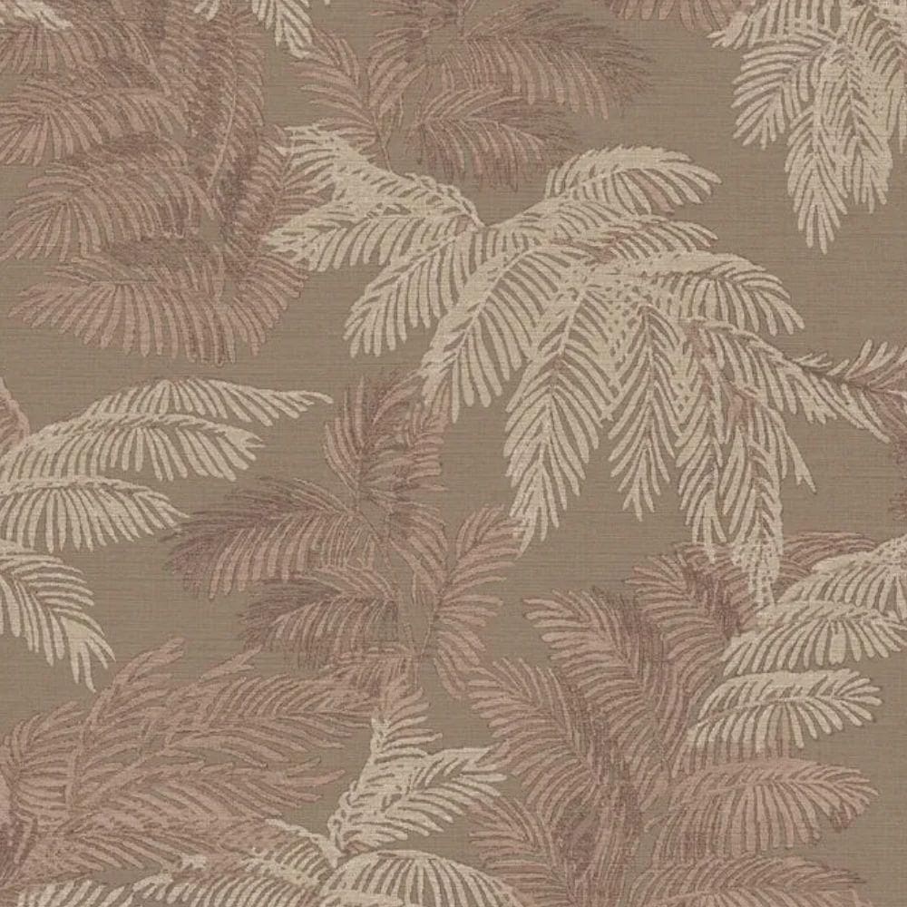 Papel De Parede Thema Folhagem Bronze 28818