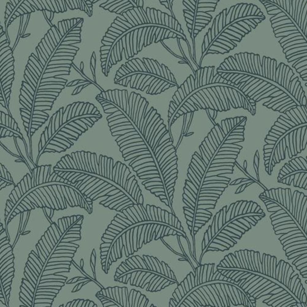 Papel De Parede Ciara Folhagem Verde A66401