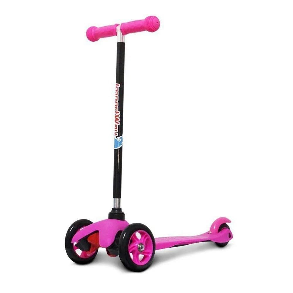 Patinete Infantil 3 Rodas Com Regulagem De Altura Rosa Importway