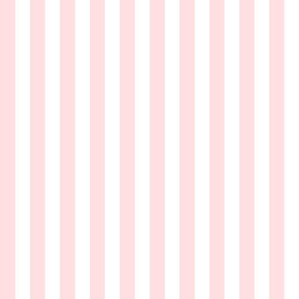 Papel De Parede Doce Estilo Listrado Rosa 81789