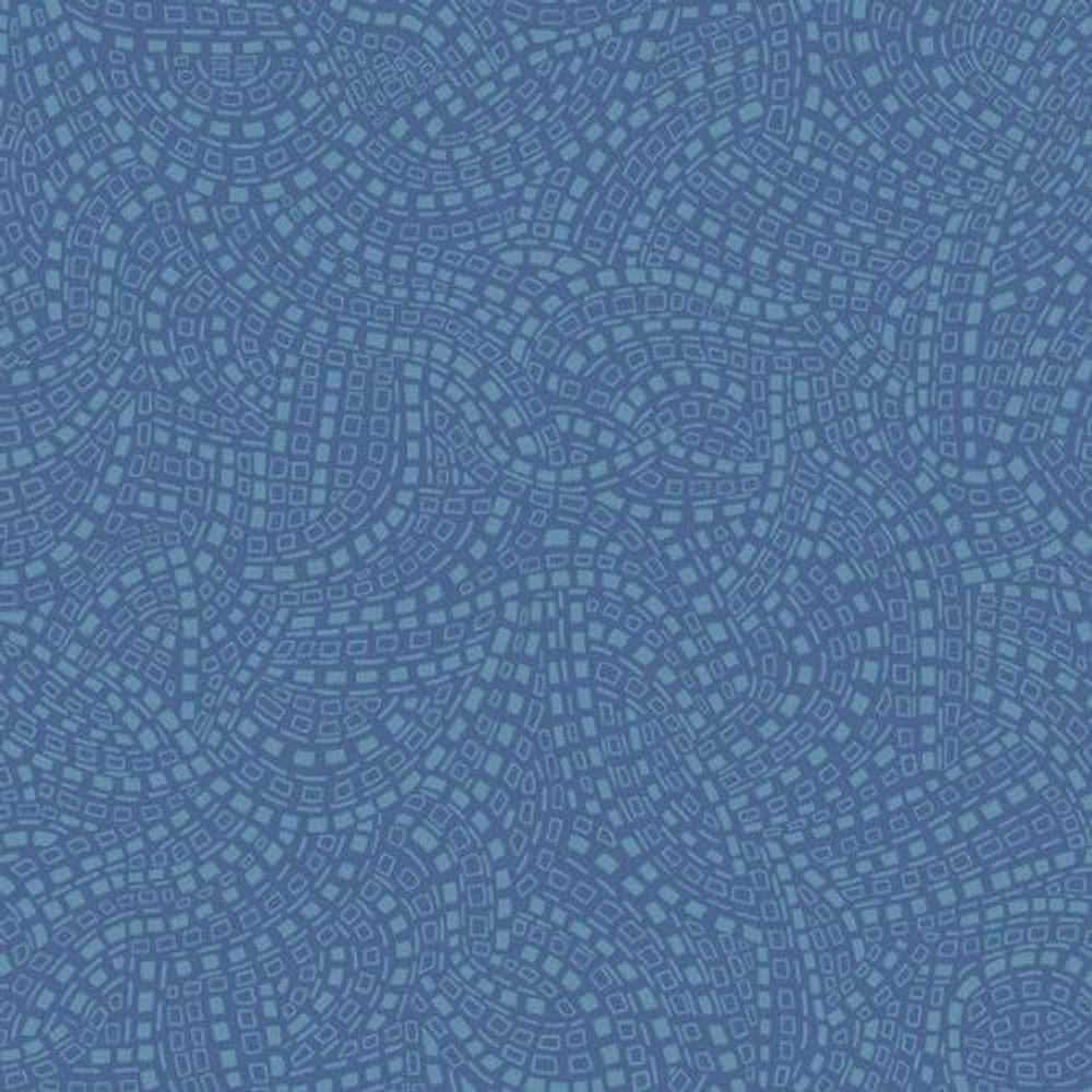 Papel De Parede Capri Geométrico Azul 190512702