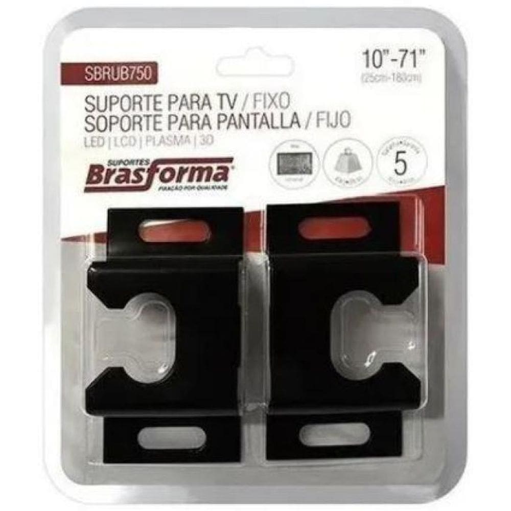 Suporte Fixo Universal Para Tv 10 A 71 Polegadas