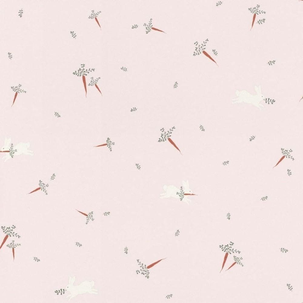 Papel De Parede Bambino Xviii Cenouras 249262 Rolo 10m X 0,53m