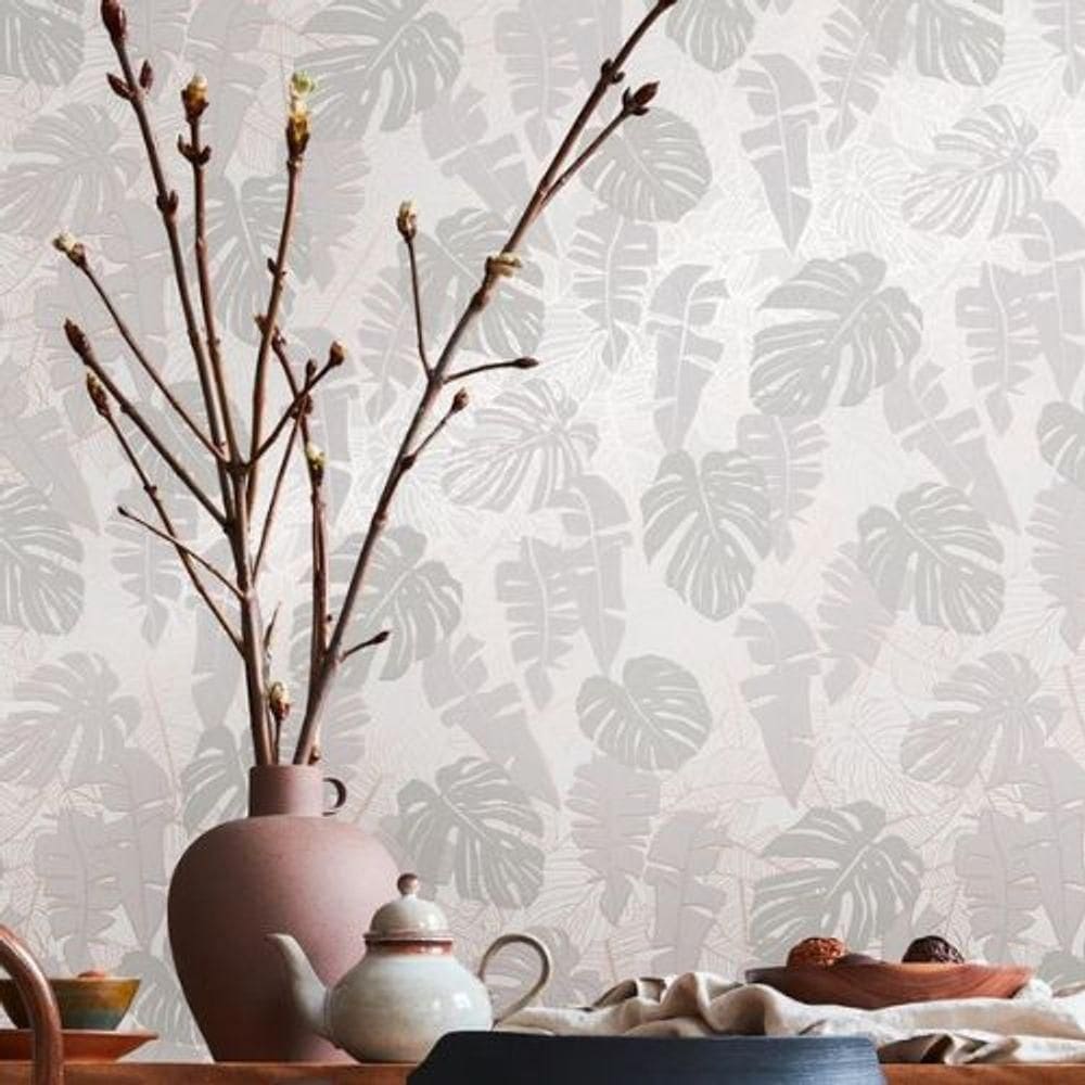 Papel De Parede House Of Turnowsky Floral Bege 389053