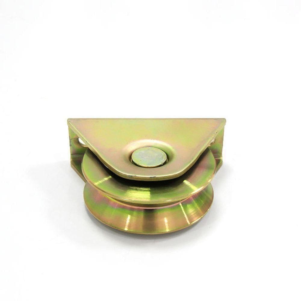Roldana Porta De Correr 70mm Em Aço Para Box Blindex, Rodinha Para Trilho De Portão E Garagem
