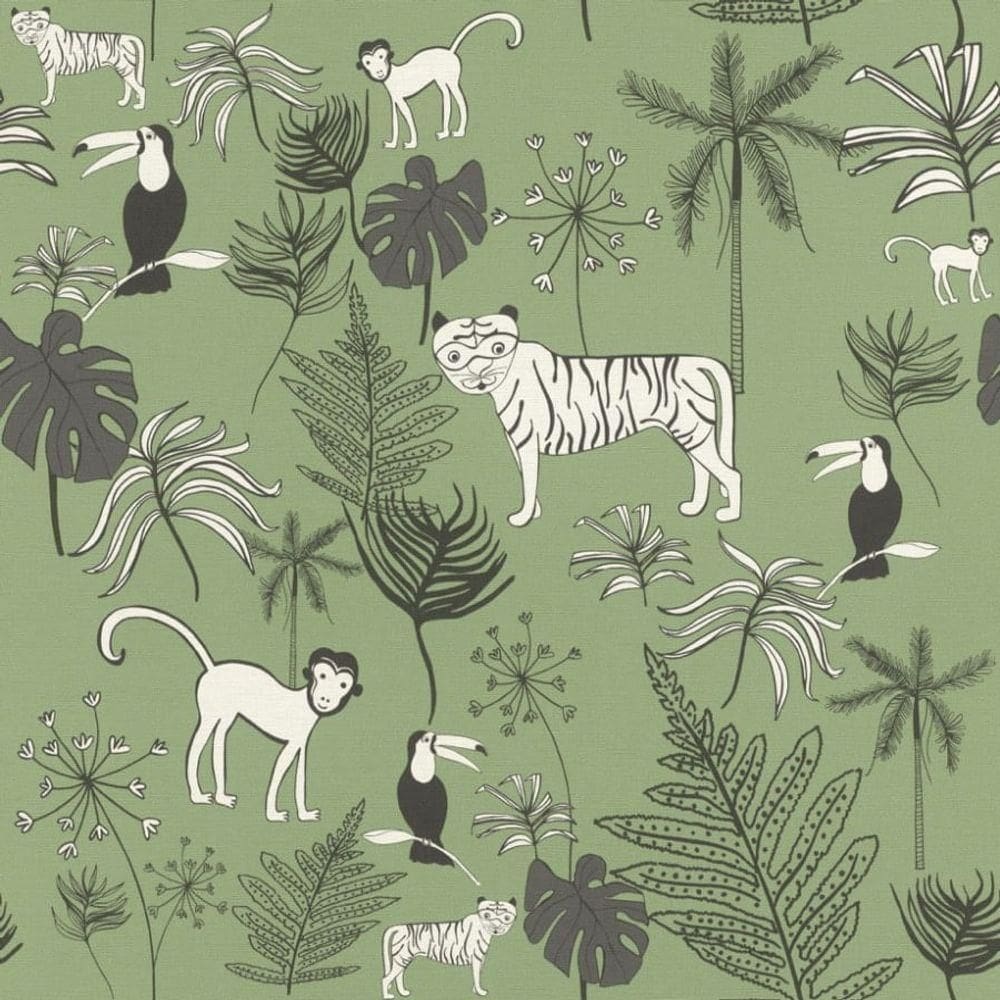 Papel De Parede Bambino Xviii Floresta 531817 Rolo 10m X 0,53m
