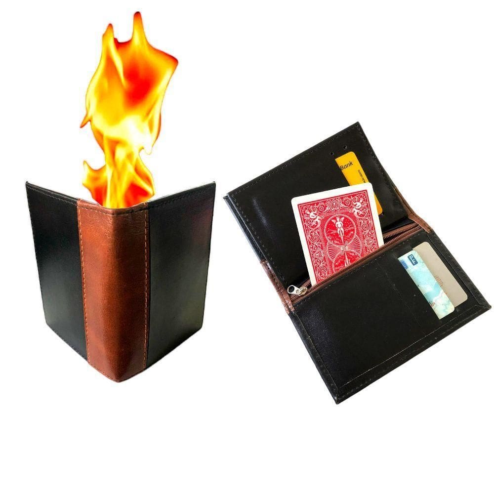 Instant Fire Wallet 2.0 By Andrew E Magic Up